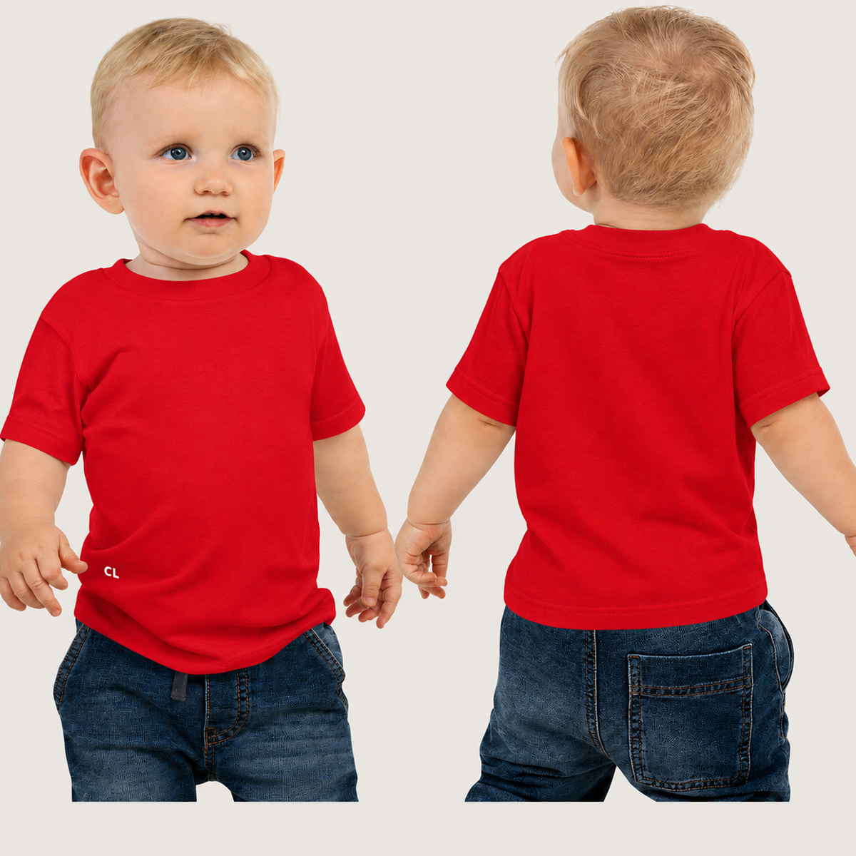 Rabbit Skins 3401 Infant Short Sleeve Jersey T-Shirt - Custom