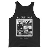 Design of Alert Bay - Men's Tank Top , the colour is Black