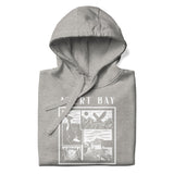 Design of Alert Bay - Unisex Hoodie , the colour is Carbon Grey