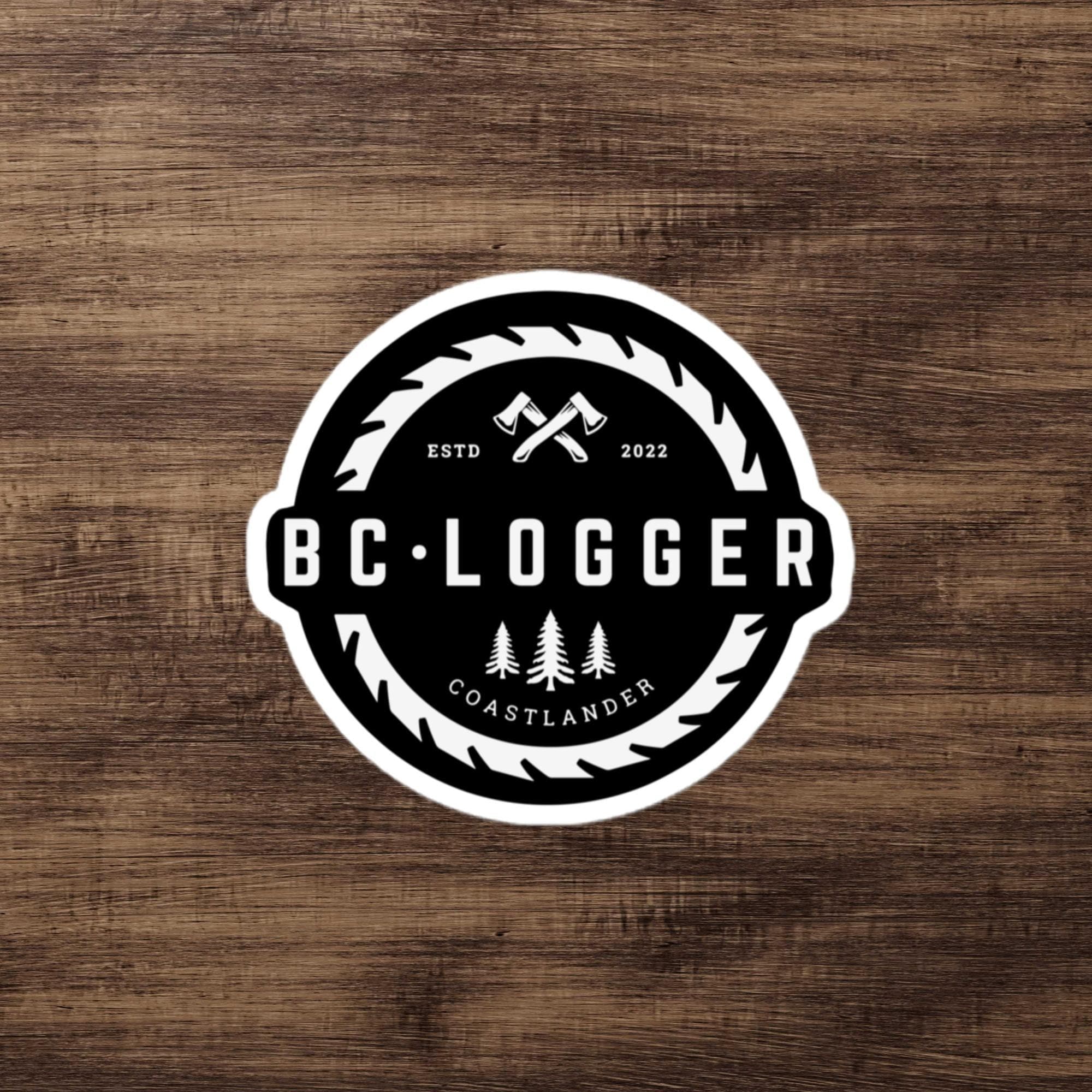 Design of BC Logger - Sticker , the colour is