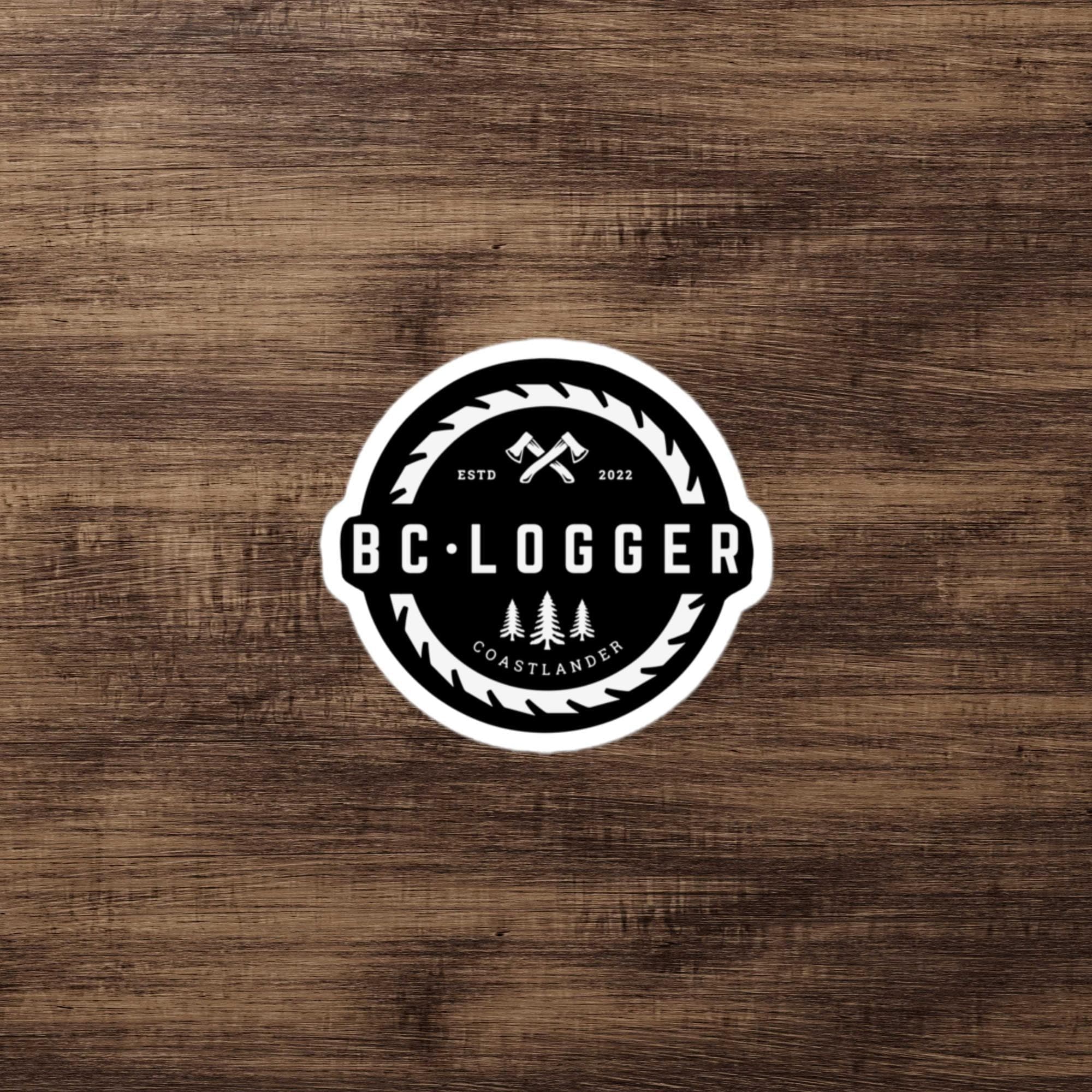 Design of BC Logger - Sticker , the colour is