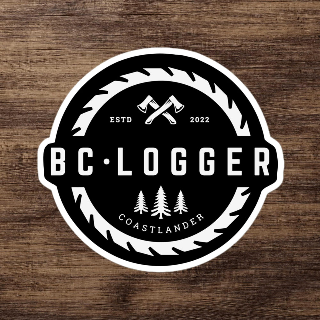 Design of BC Logger - Sticker , the colour is 5.5″×5.5″