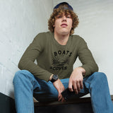 Design of Boats and Coves - Unisex Long Sleeve Tee , the colour is