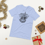 Design of Clouds & Trees - Unisex t-shirt , the colour is