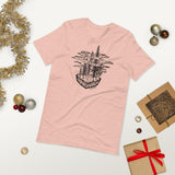 Design of Clouds & Trees - Unisex t-shirt , the colour is