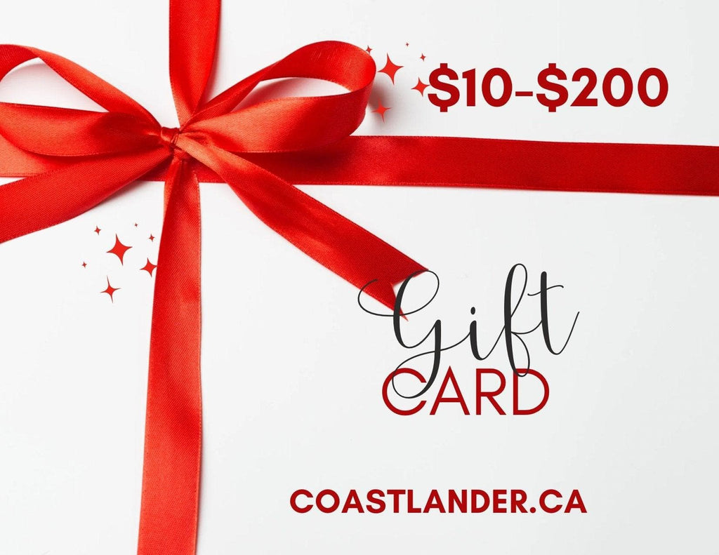 Design of Coastlander Apparel Gift Card , the colour is