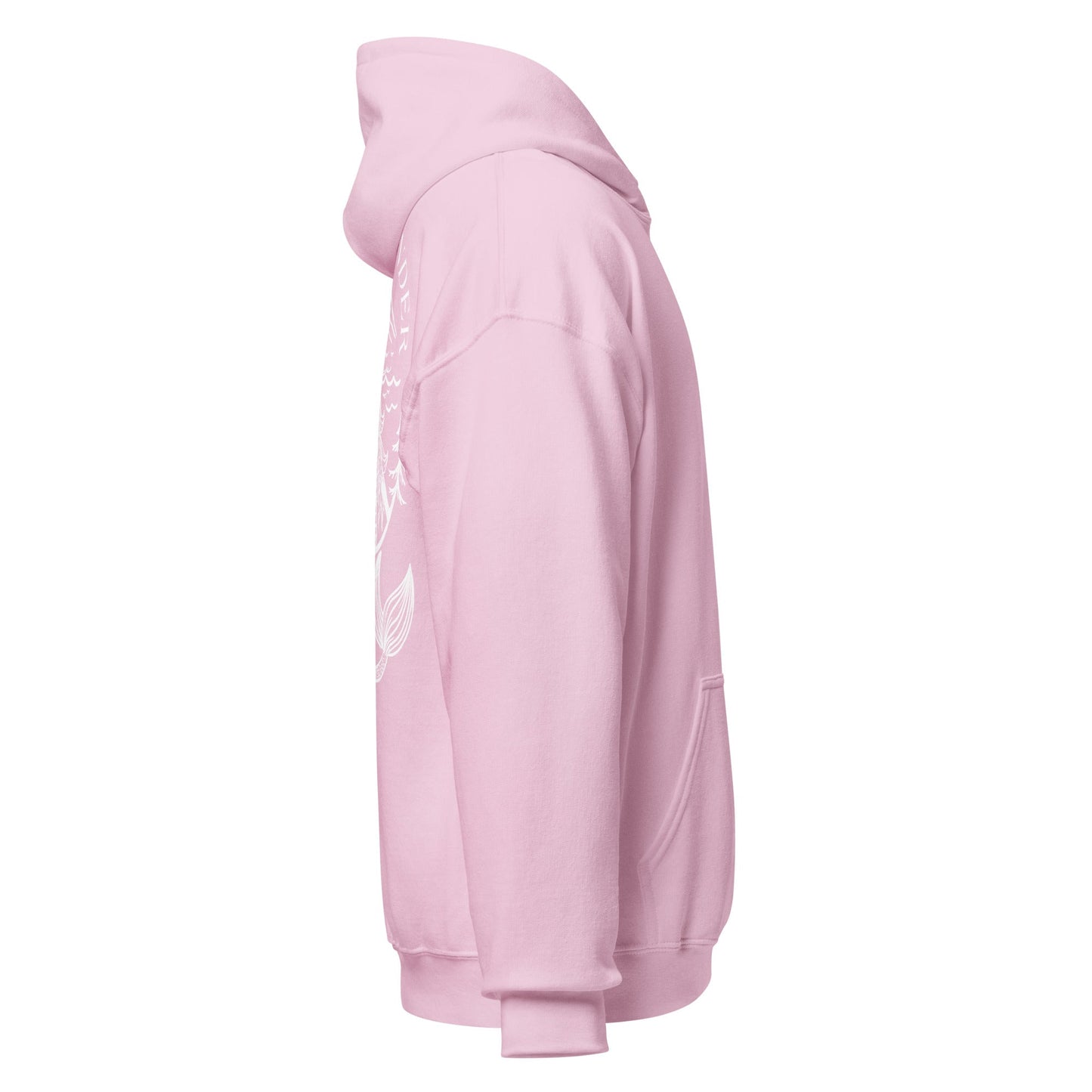 Design of Coastlander Mermaid Design - Unisex Hoodie , the colour is