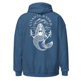 Design of Coastlander Mermaid Design - Unisex Hoodie , the colour is
