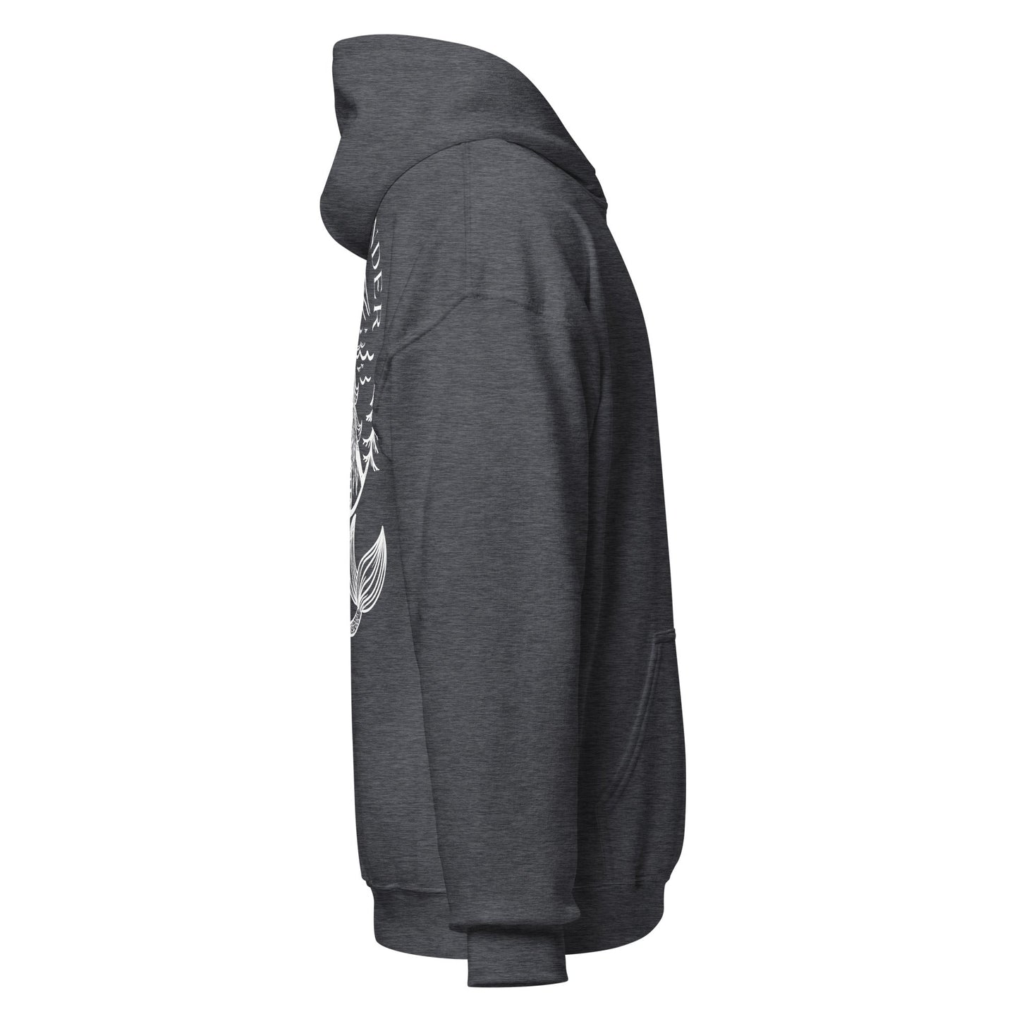 Design of Coastlander Mermaid Design - Unisex Hoodie , the colour is