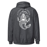 Design of Coastlander Mermaid Design - Unisex Hoodie , the colour is