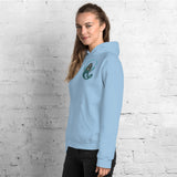 Design of Coastlander Mermaid Design - Unisex Hoodie , the colour is