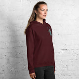 Design of Coastlander Mermaid Design - Unisex Hoodie , the colour is
