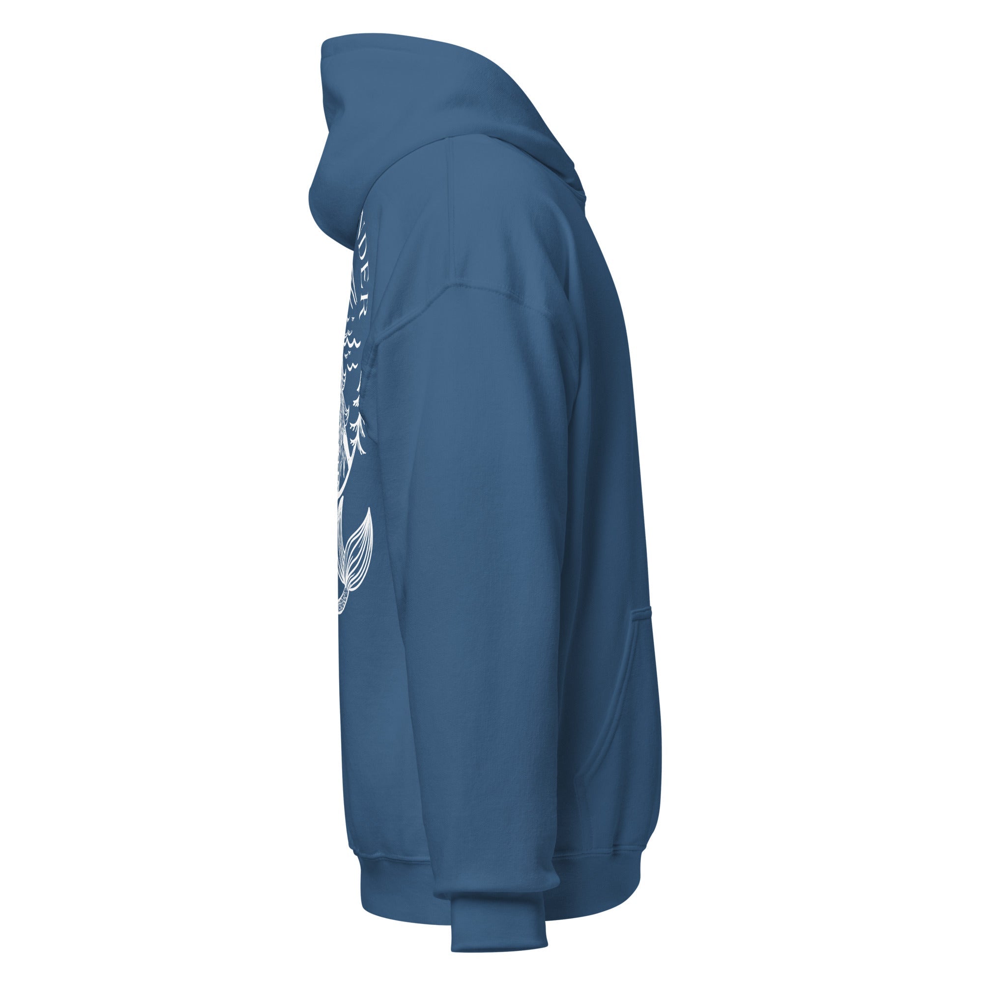 Design of Coastlander Mermaid Design - Unisex Hoodie , the colour is