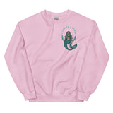 Design of Coastlander Mermaid Design - Unisex Sweatshirt , the colour is