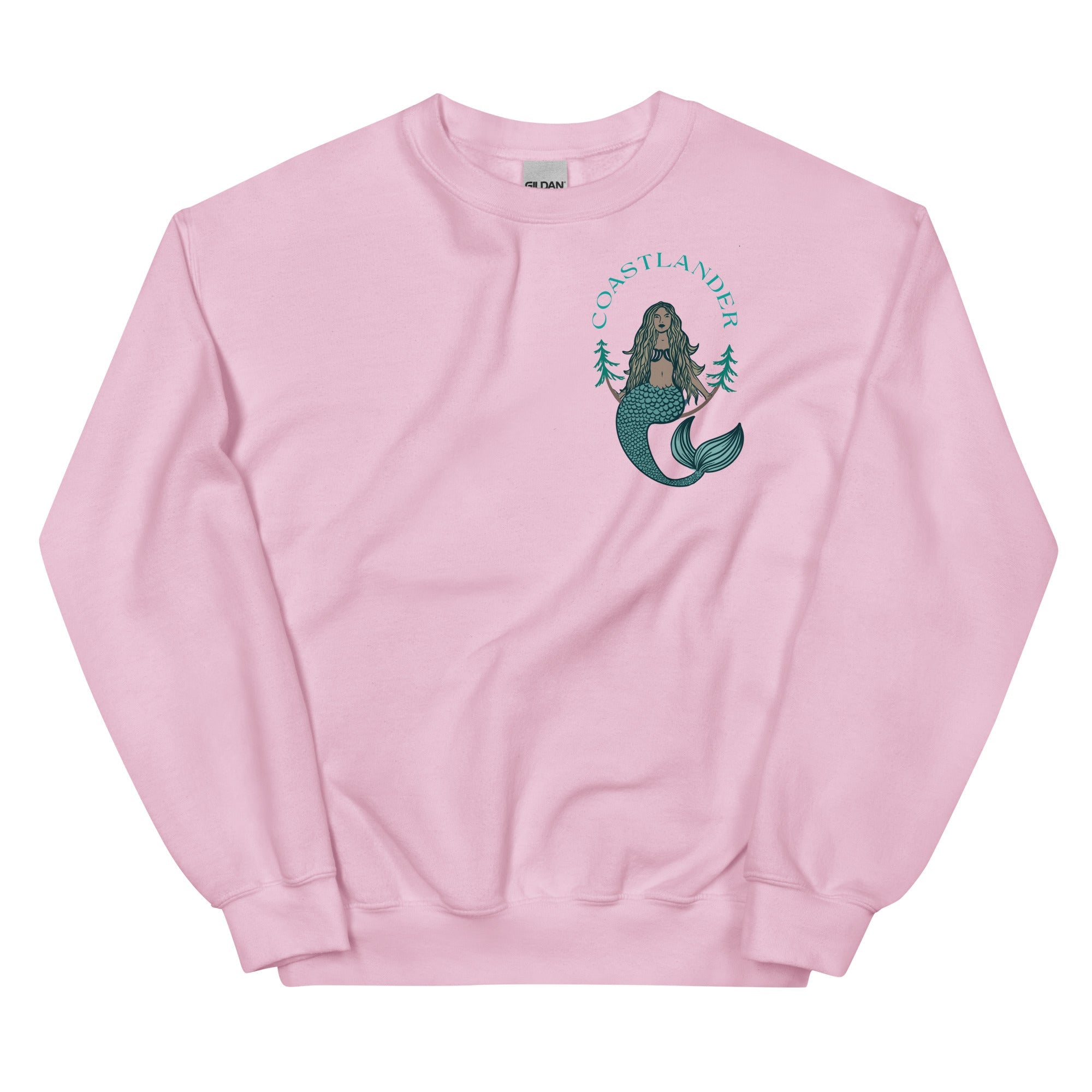 Design of Coastlander Mermaid Design - Unisex Sweatshirt , the colour is