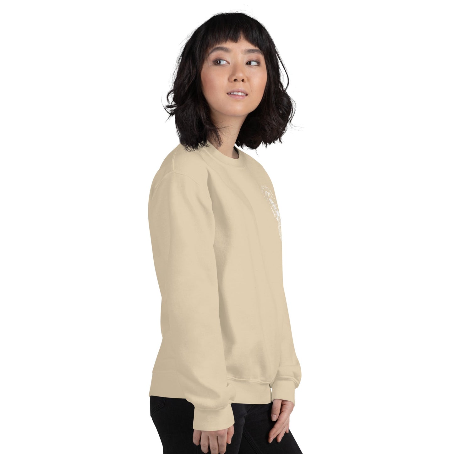 Design of Coastlander Mermaid Design - Unisex Sweatshirt , the colour is