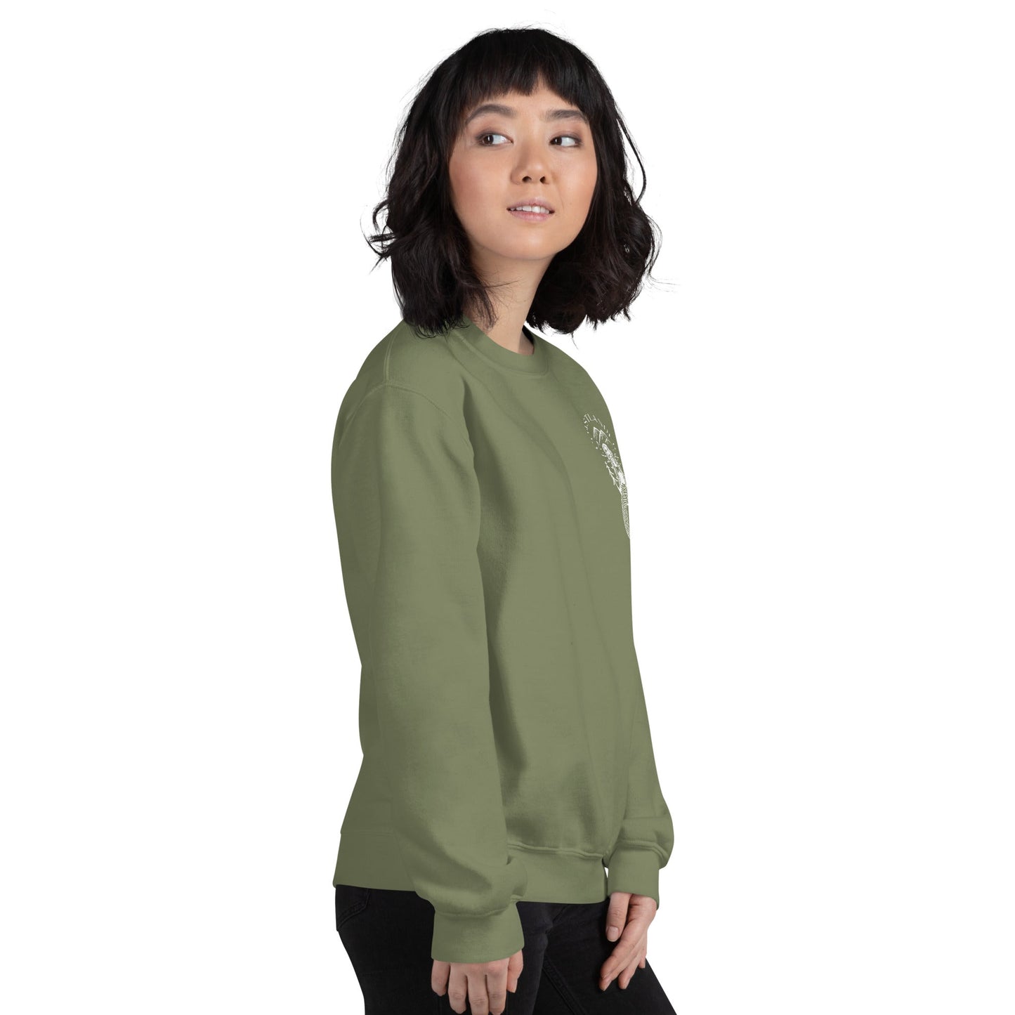 Design of Coastlander Mermaid Design - Unisex Sweatshirt , the colour is