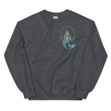Design of Coastlander Mermaid Design - Unisex Sweatshirt , the colour is