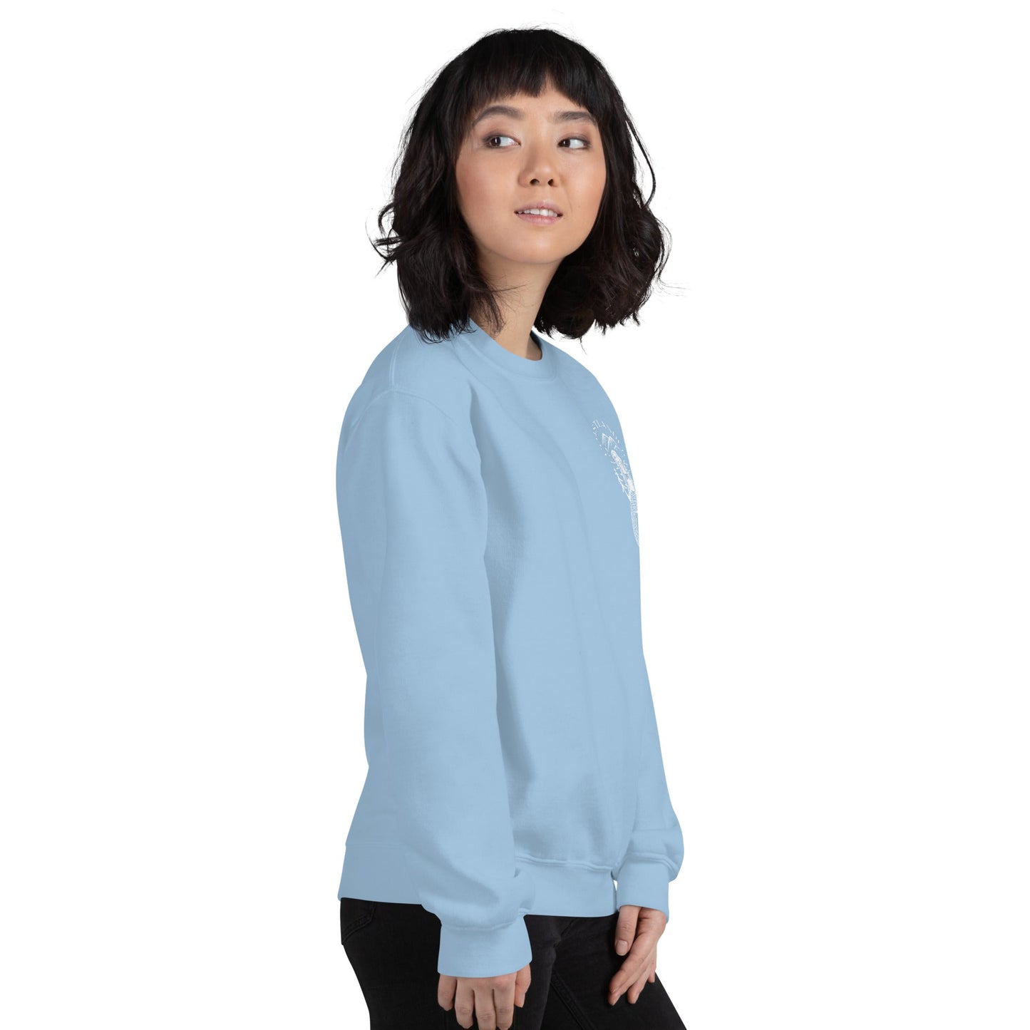 Design of Coastlander Mermaid Design - Unisex Sweatshirt , the colour is