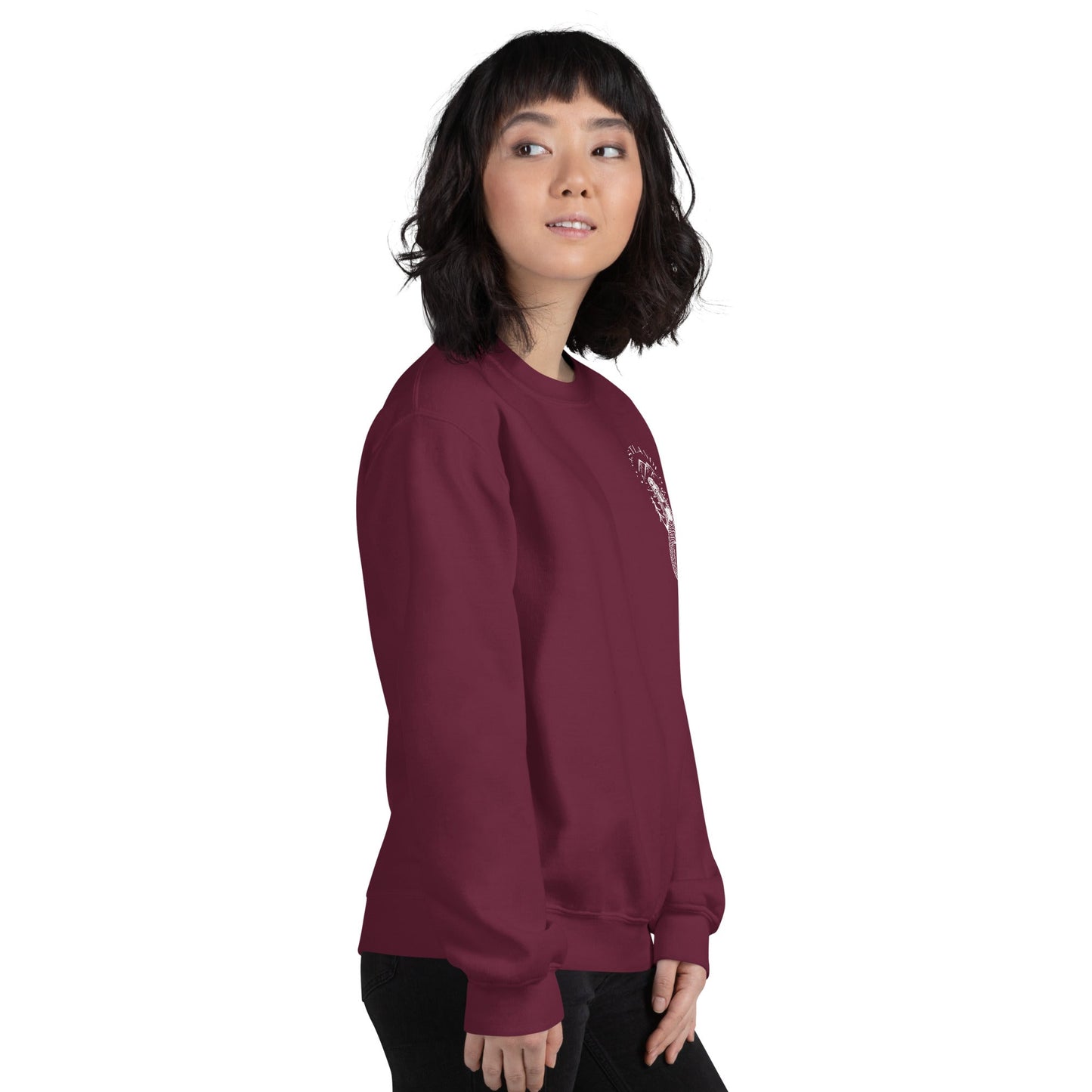 Design of Coastlander Mermaid Design - Unisex Sweatshirt , the colour is