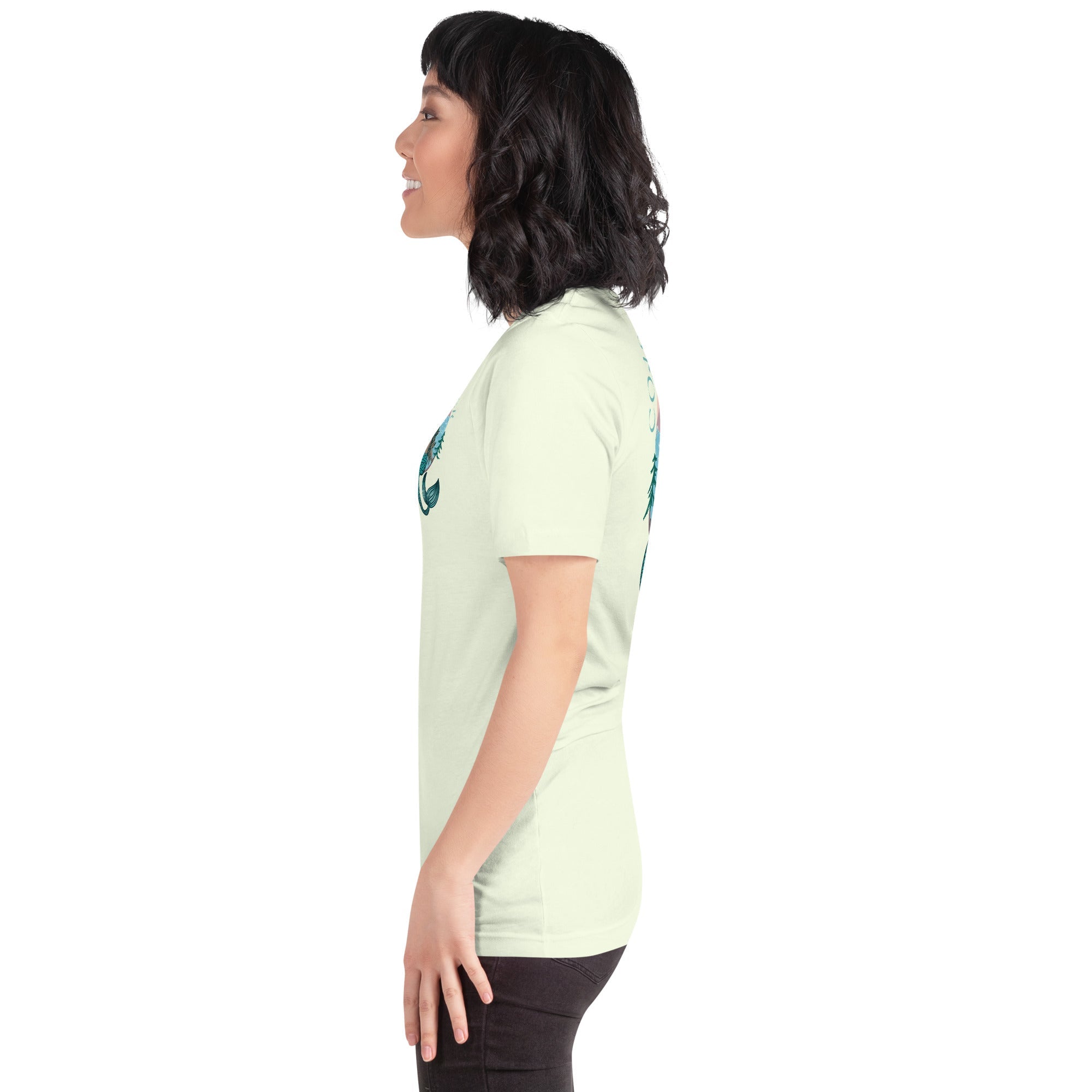 Design of Coastlander Mermaid Design - Unisex t-shirt , the colour is