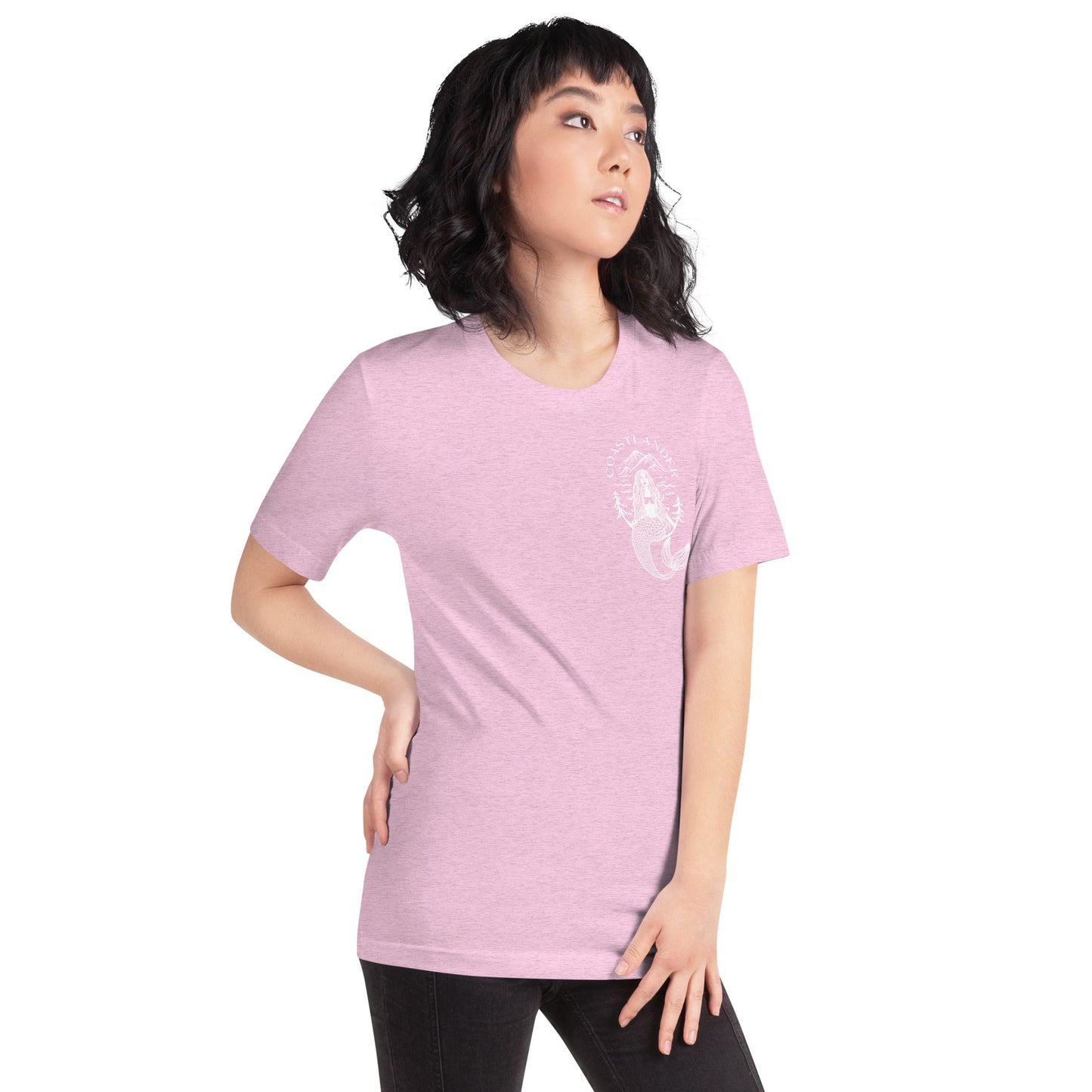 Design of Coastlander Mermaid Design - Unisex t-shirt , the colour is