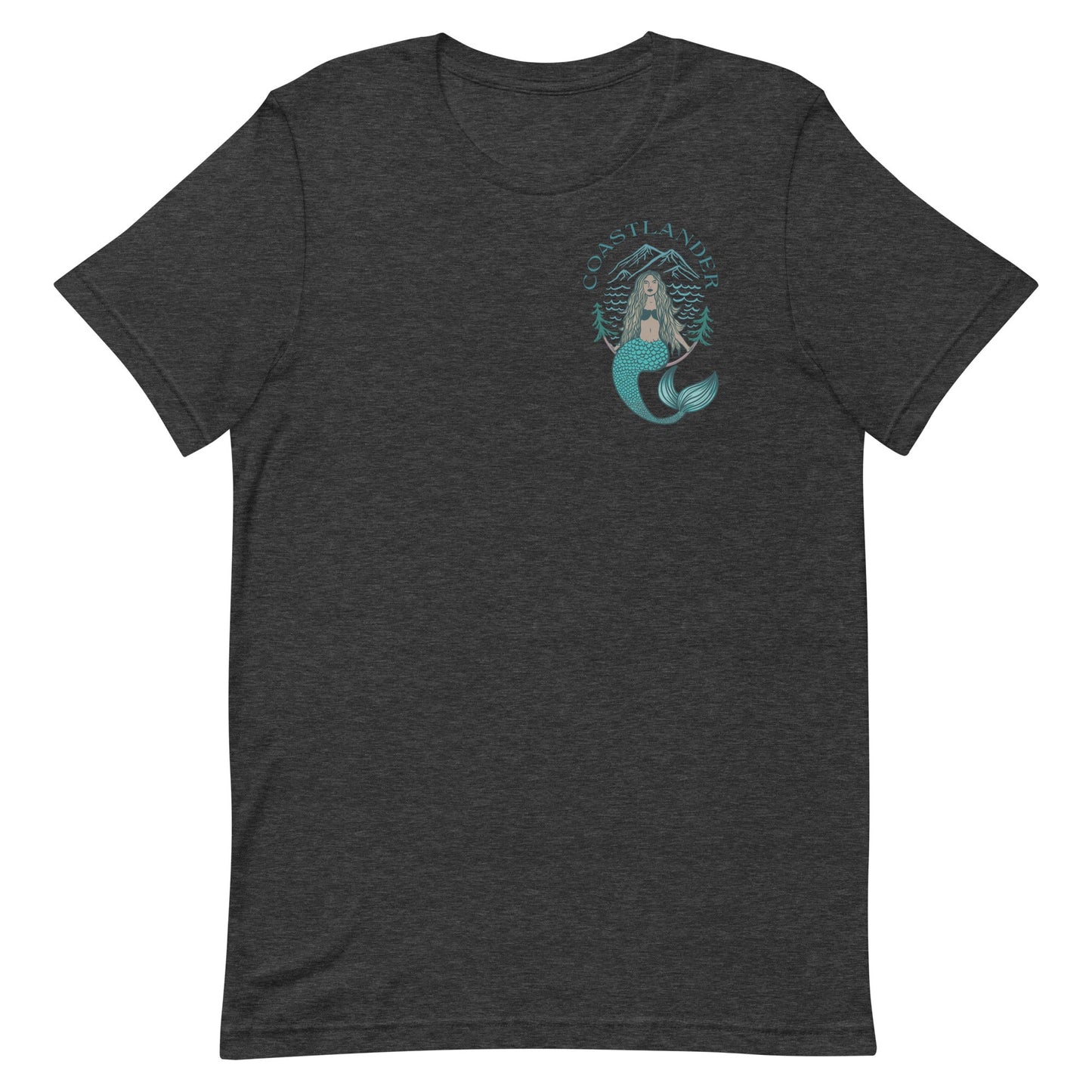 Design of Coastlander Mermaid Design - Unisex t-shirt , the colour is