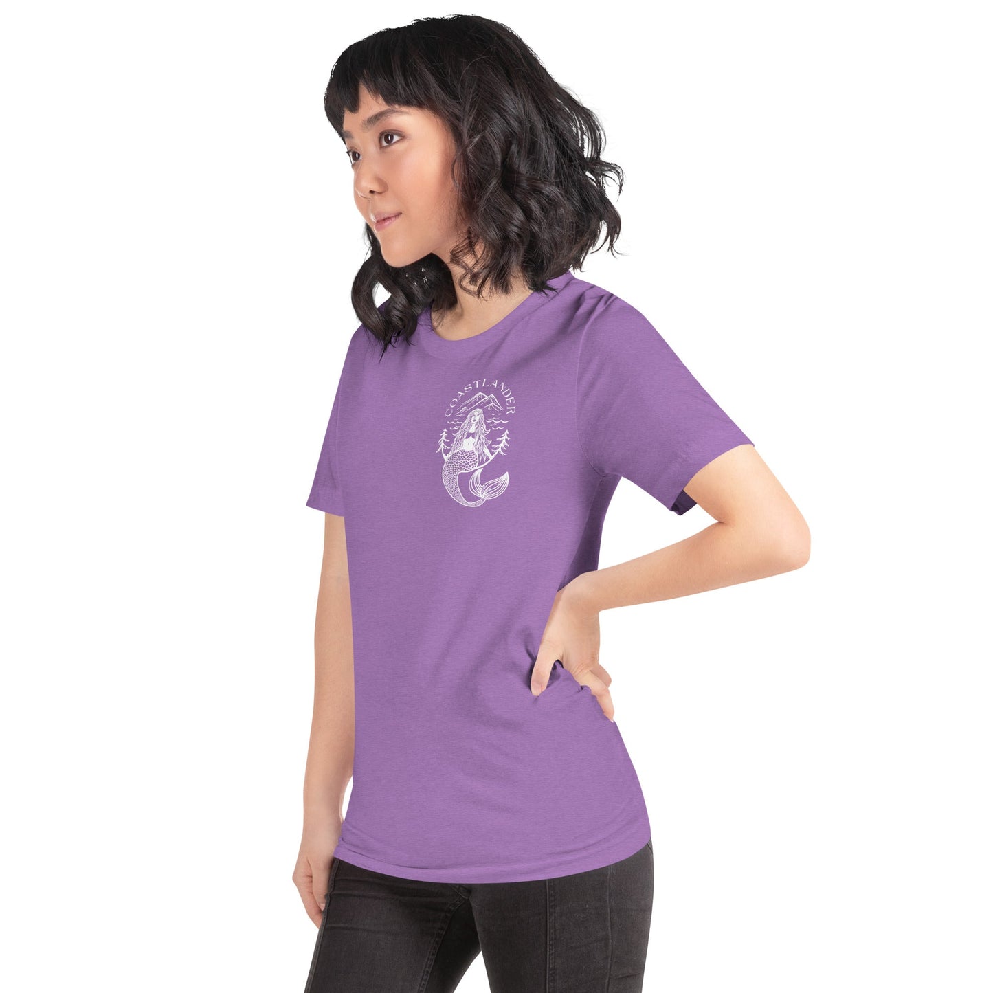 Design of Coastlander Mermaid Design - Unisex t-shirt , the colour is
