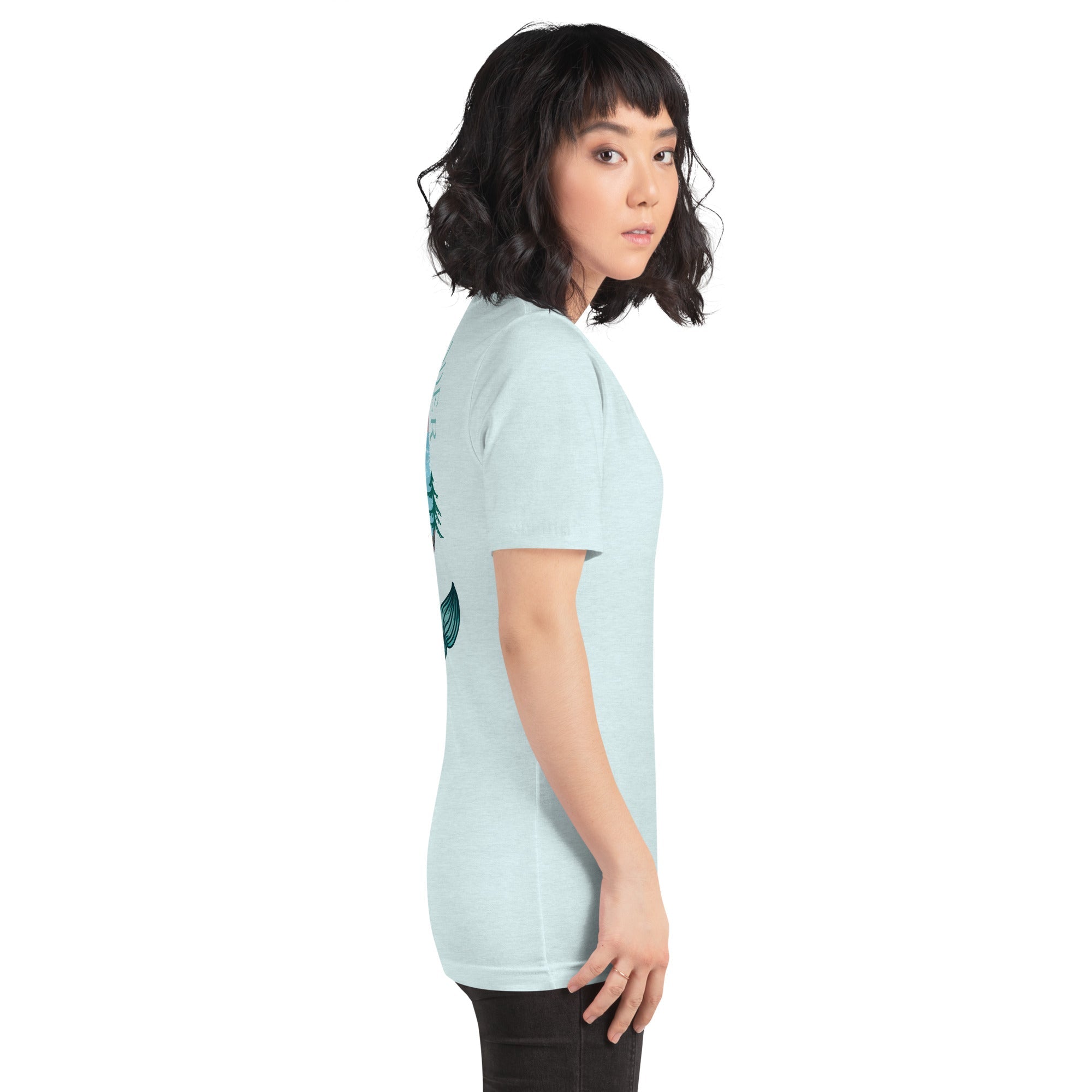 Design of Coastlander Mermaid Design - Unisex t-shirt , the colour is