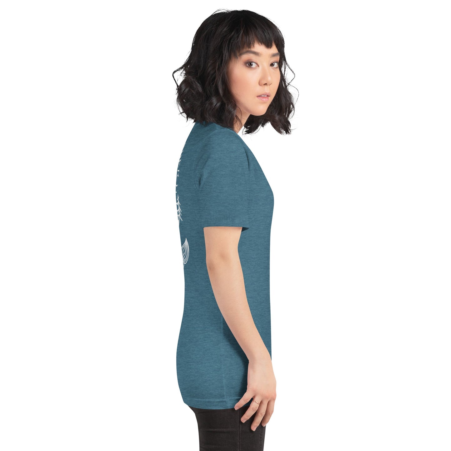 Design of Coastlander Mermaid Design - Unisex t-shirt , the colour is
