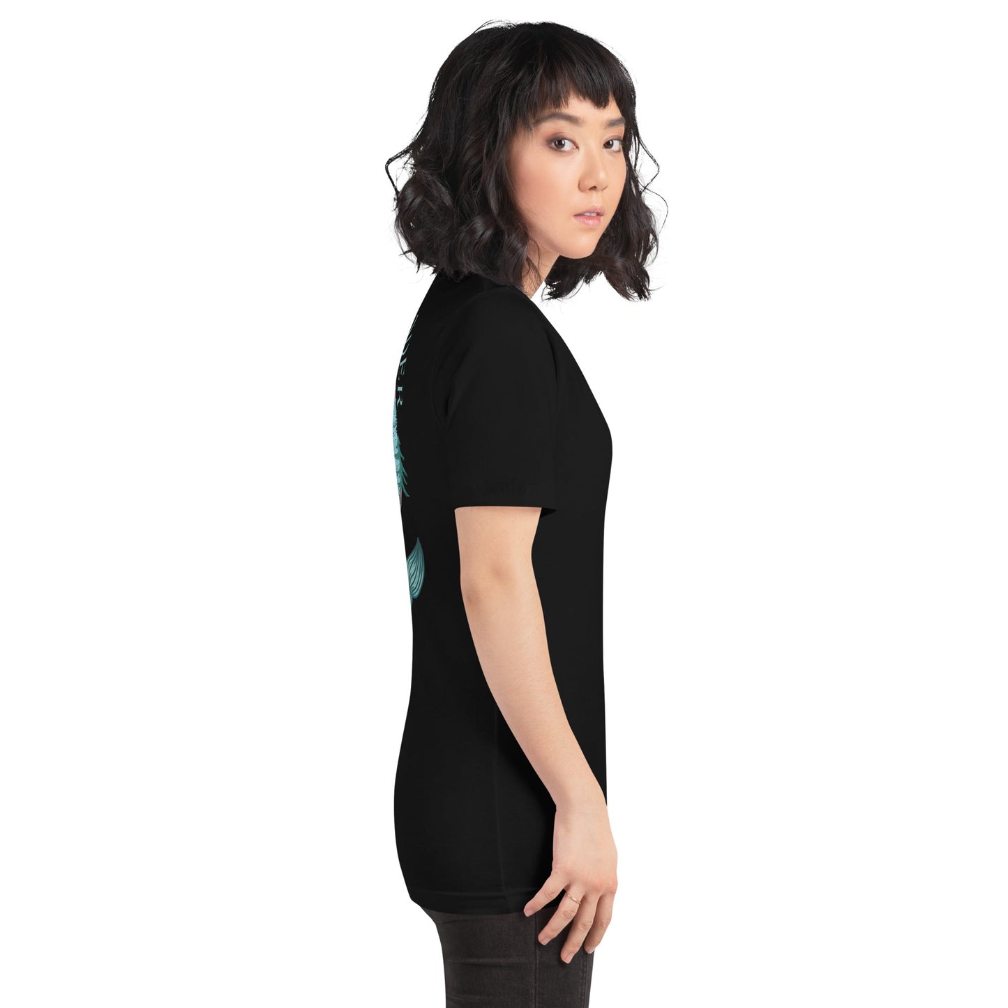 Design of Coastlander Mermaid Design - Unisex t-shirt , the colour is