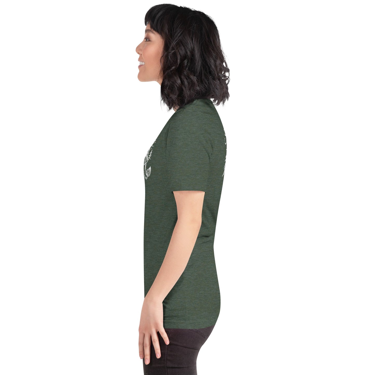 Design of Coastlander Mermaid Design - Unisex t-shirt , the colour is