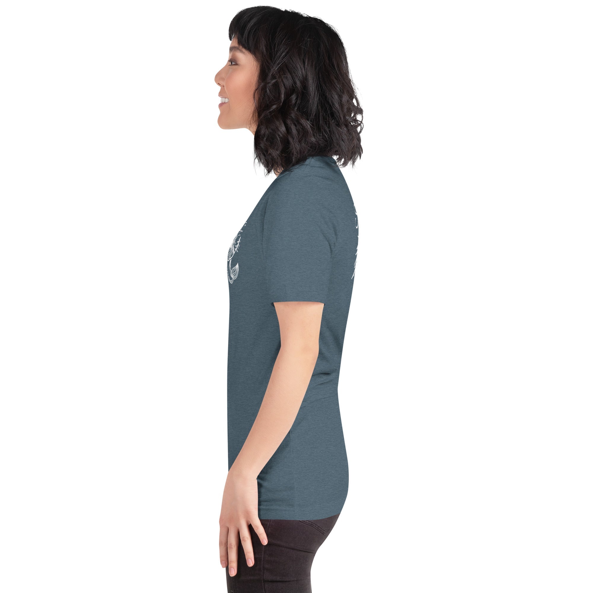 Design of Coastlander Mermaid Design - Unisex t-shirt , the colour is