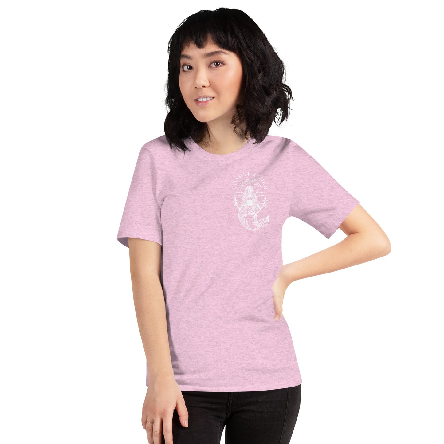 Design of Coastlander Mermaid Design - Unisex t-shirt , the colour is