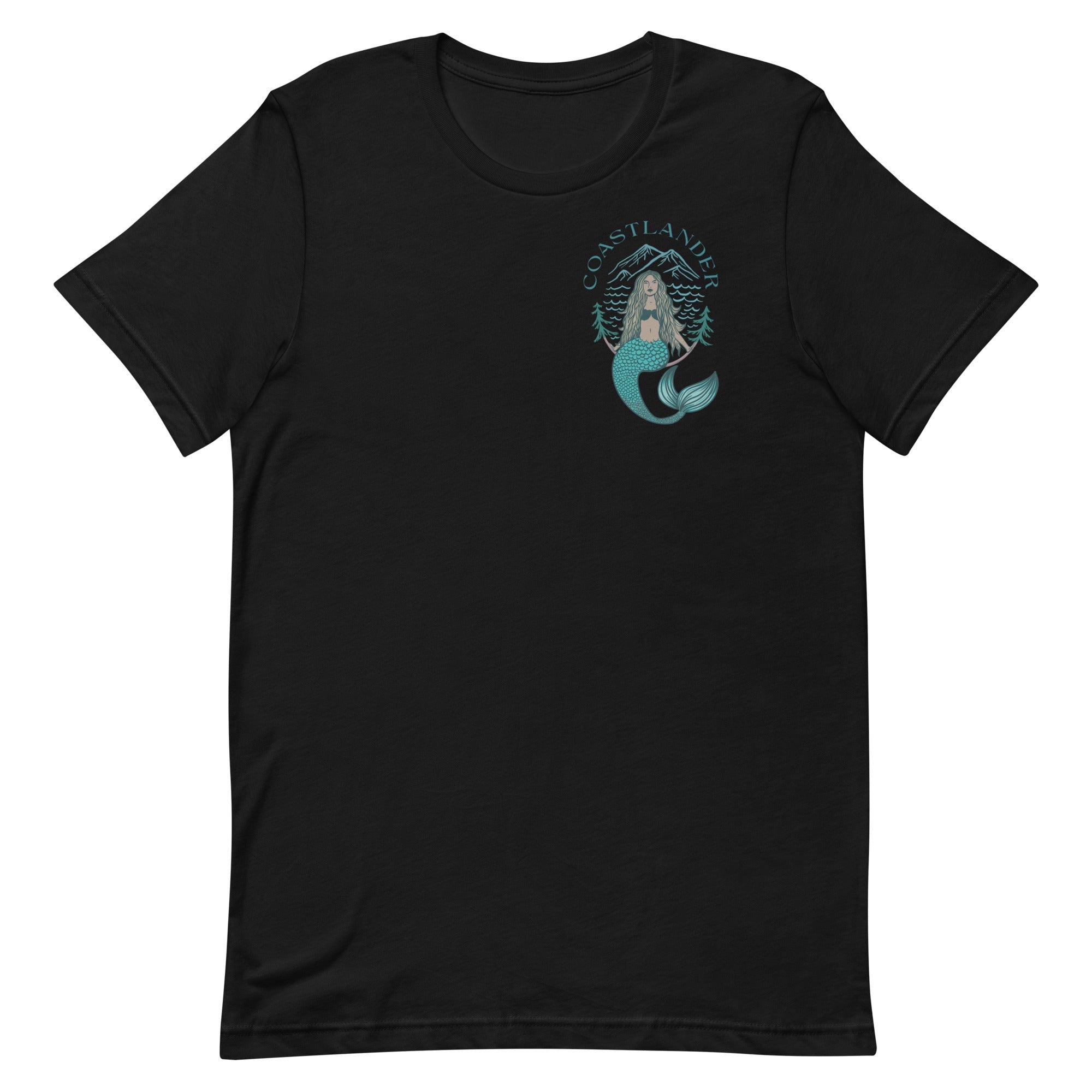 Design of Coastlander Mermaid Design - Unisex t-shirt , the colour is