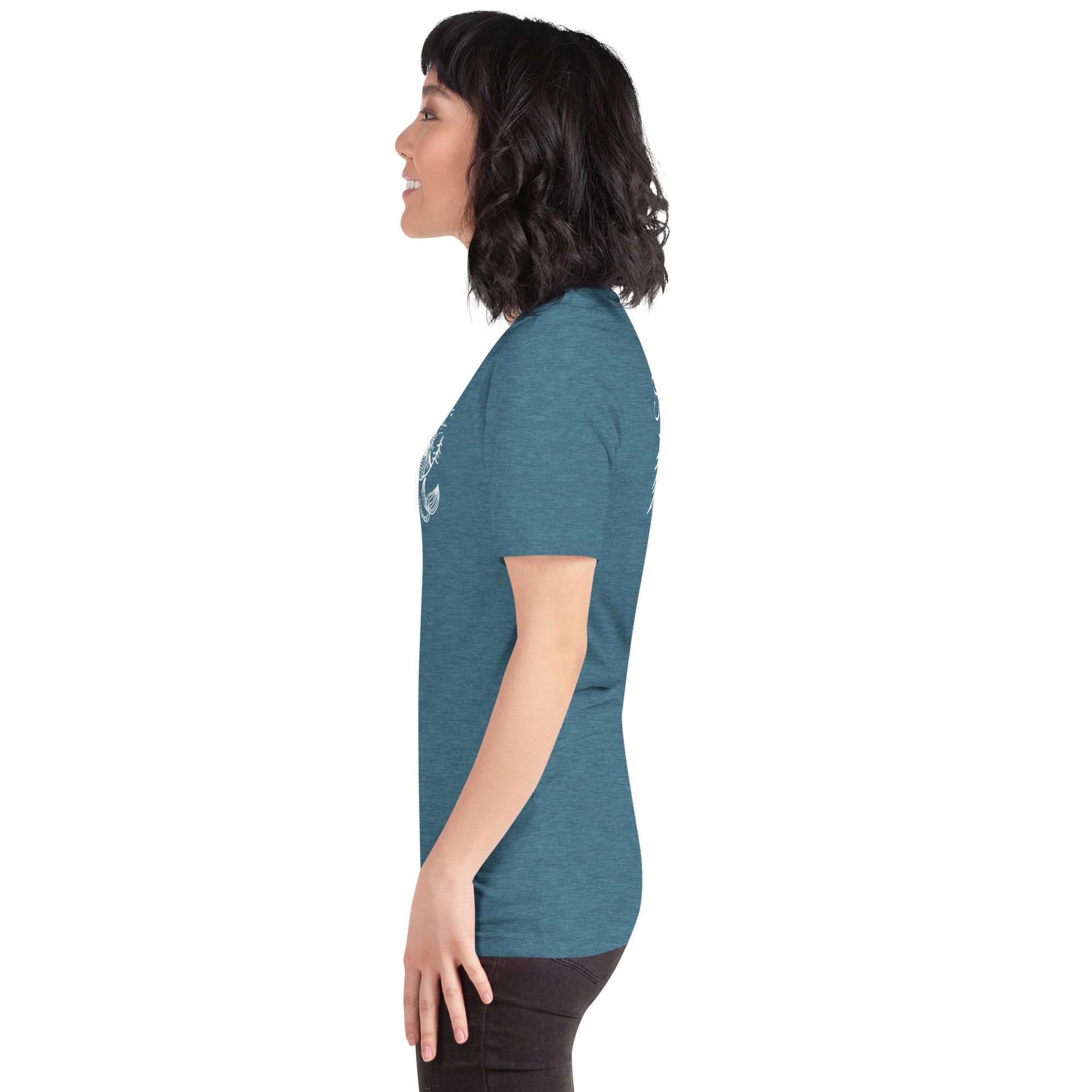 Design of Coastlander Mermaid Design - Unisex t-shirt , the colour is