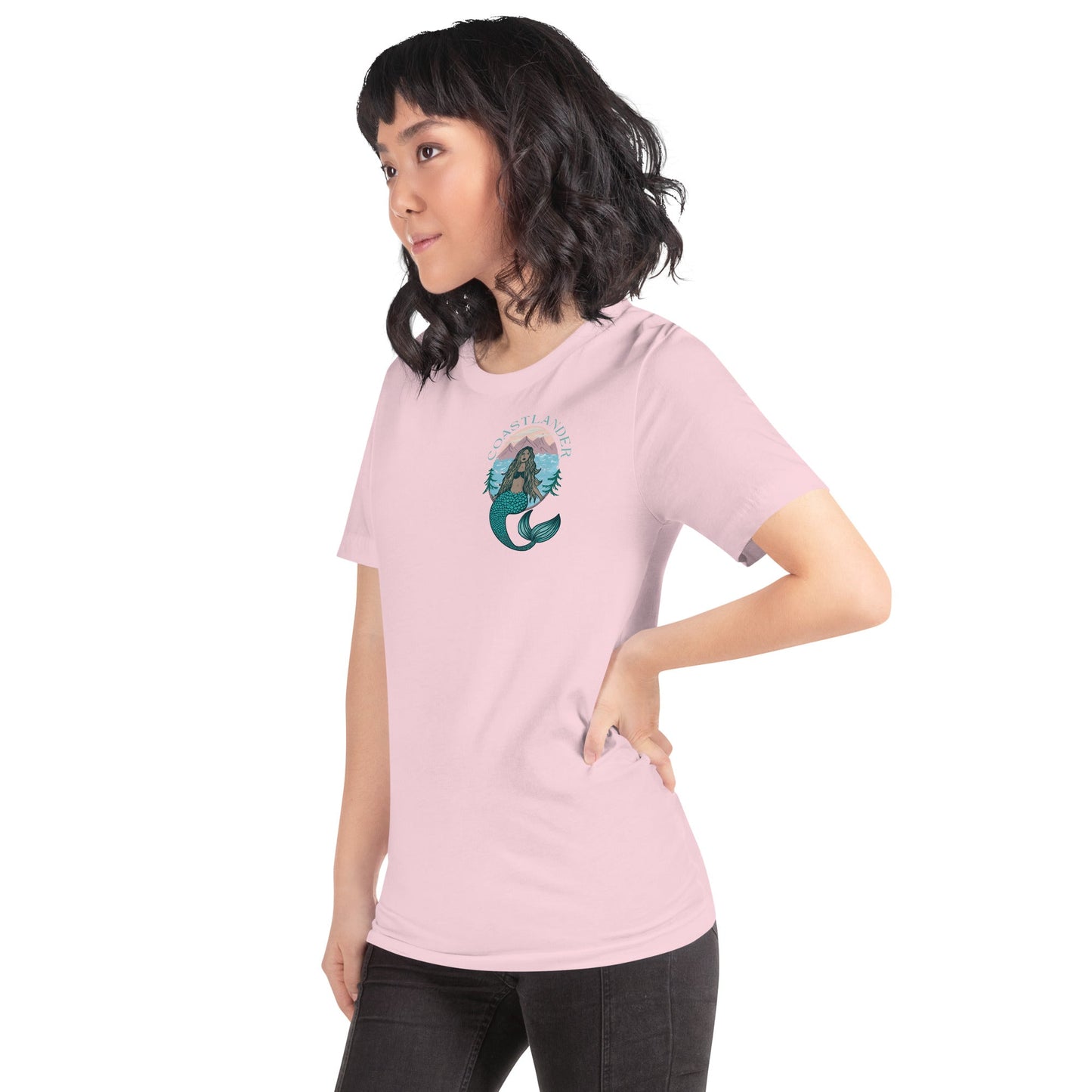 Design of Coastlander Mermaid Design - Unisex t-shirt , the colour is