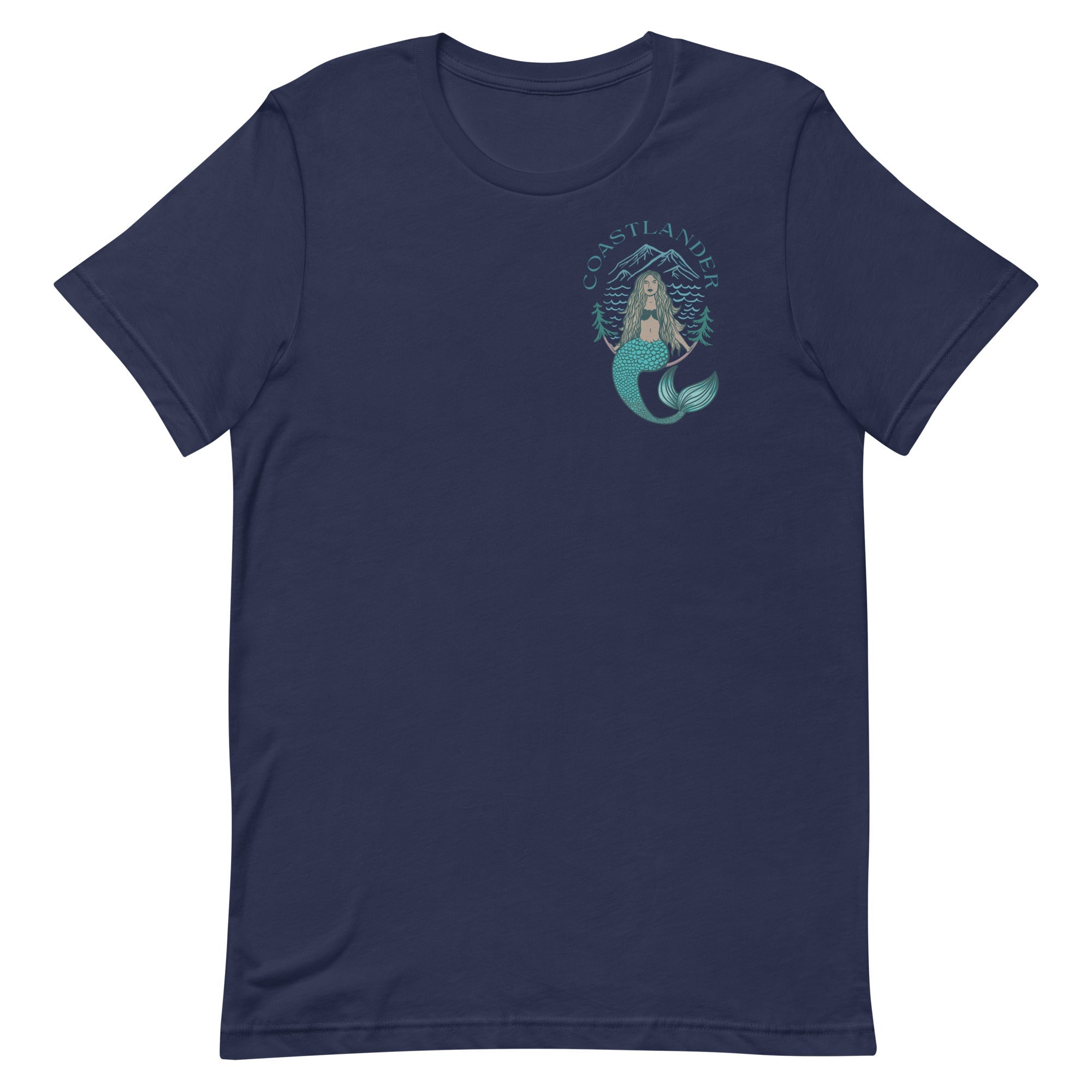 Design of Coastlander Mermaid Design - Unisex t-shirt , the colour is