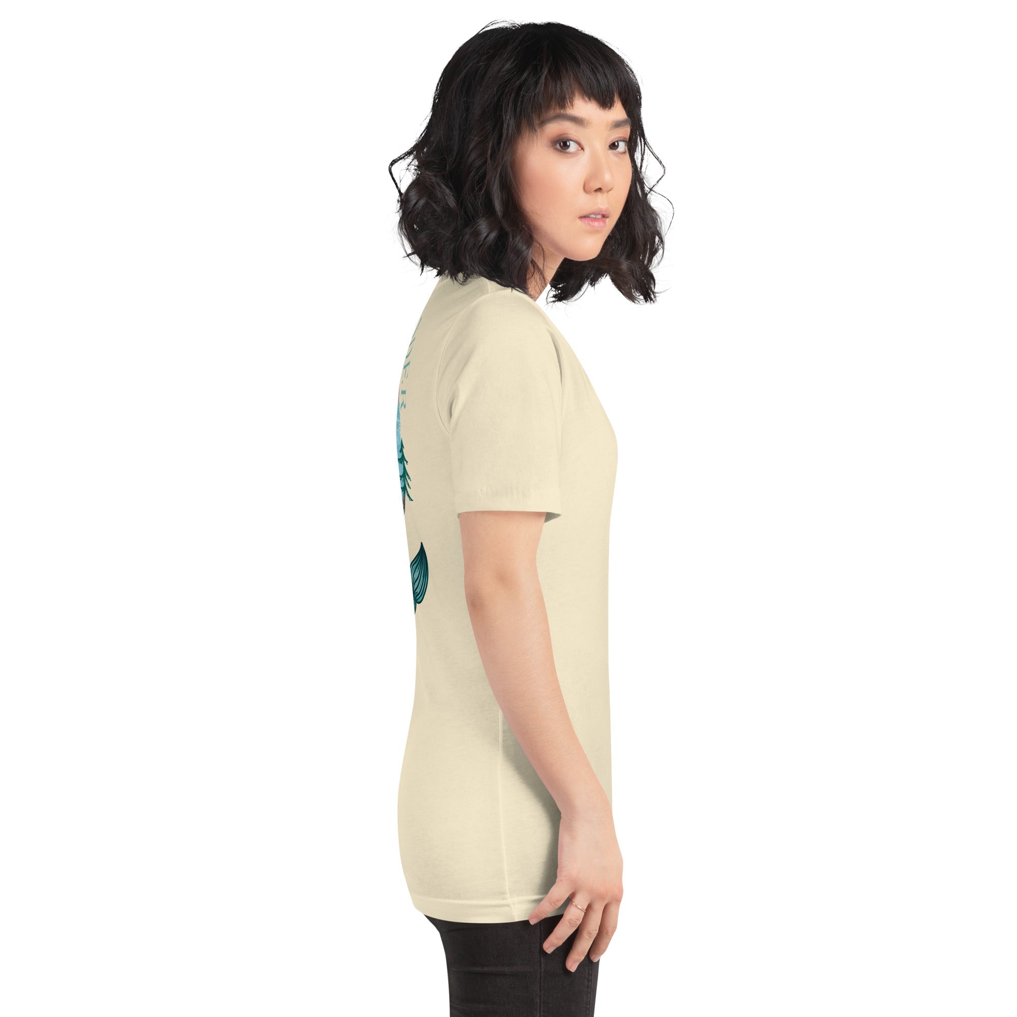 Design of Coastlander Mermaid Design - Unisex t-shirt , the colour is