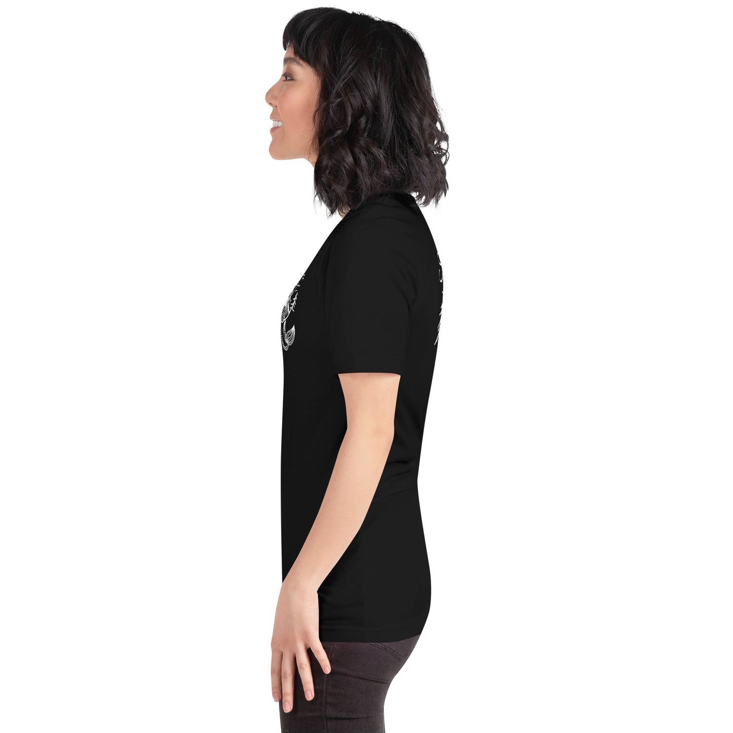Design of Coastlander Mermaid Design - Unisex t-shirt , the colour is