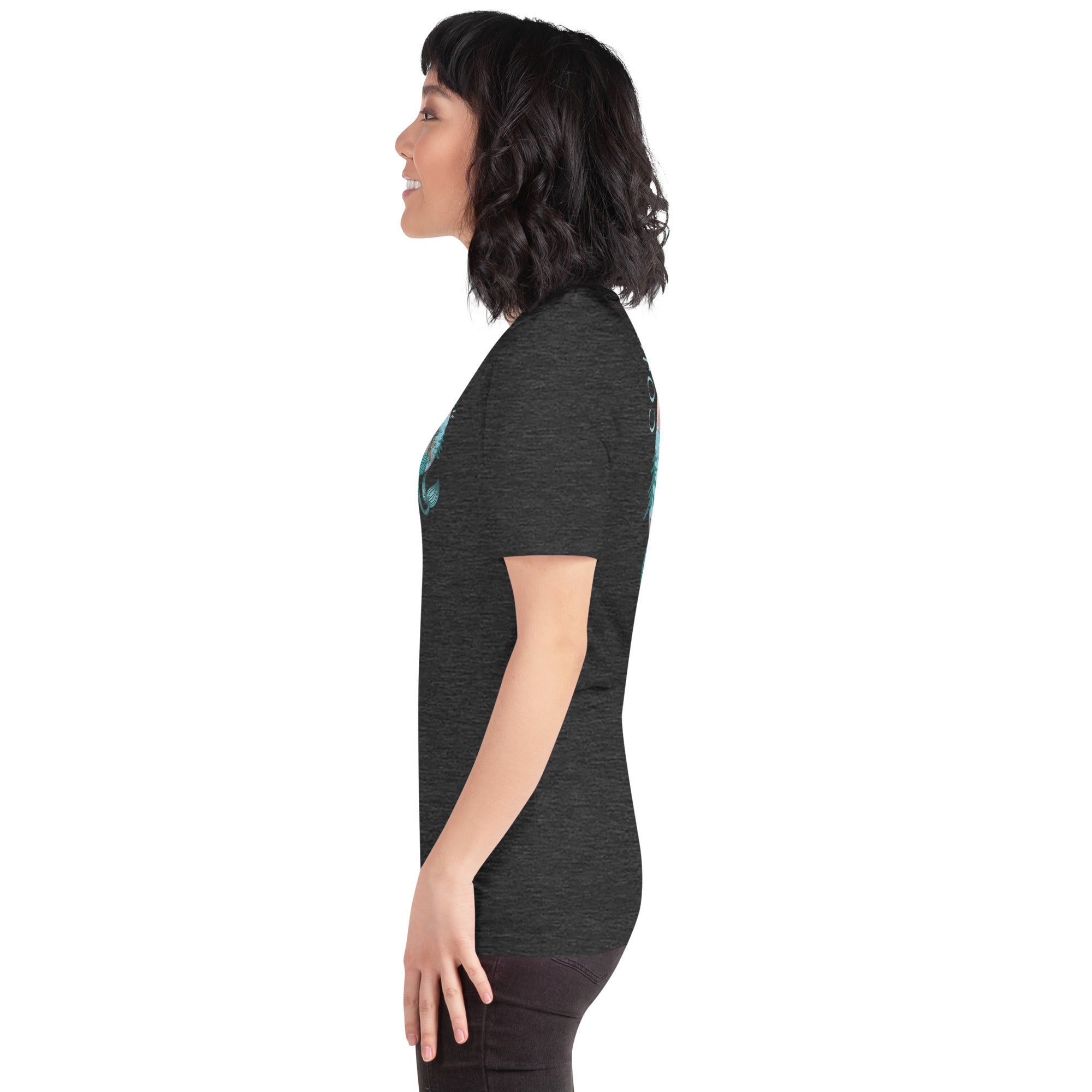 Design of Coastlander Mermaid Design - Unisex t-shirt , the colour is