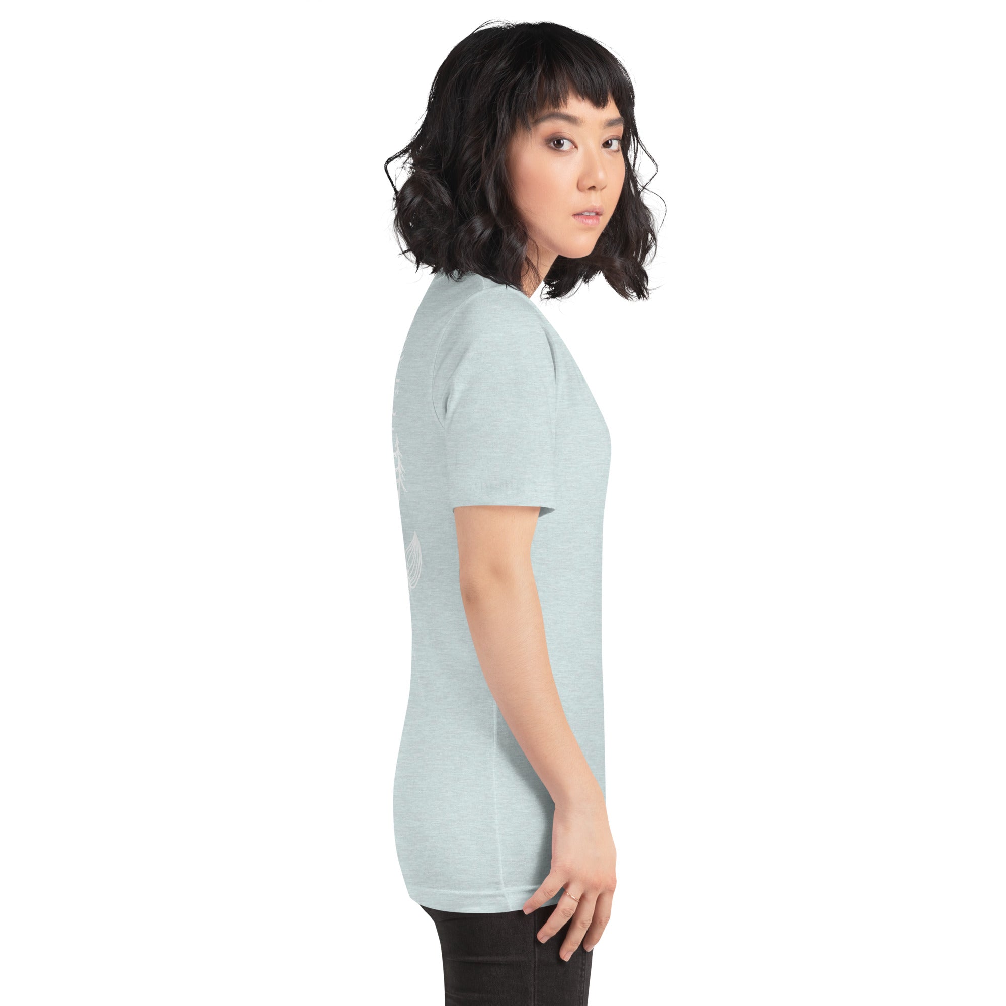 Design of Coastlander Mermaid Design - Unisex t-shirt , the colour is