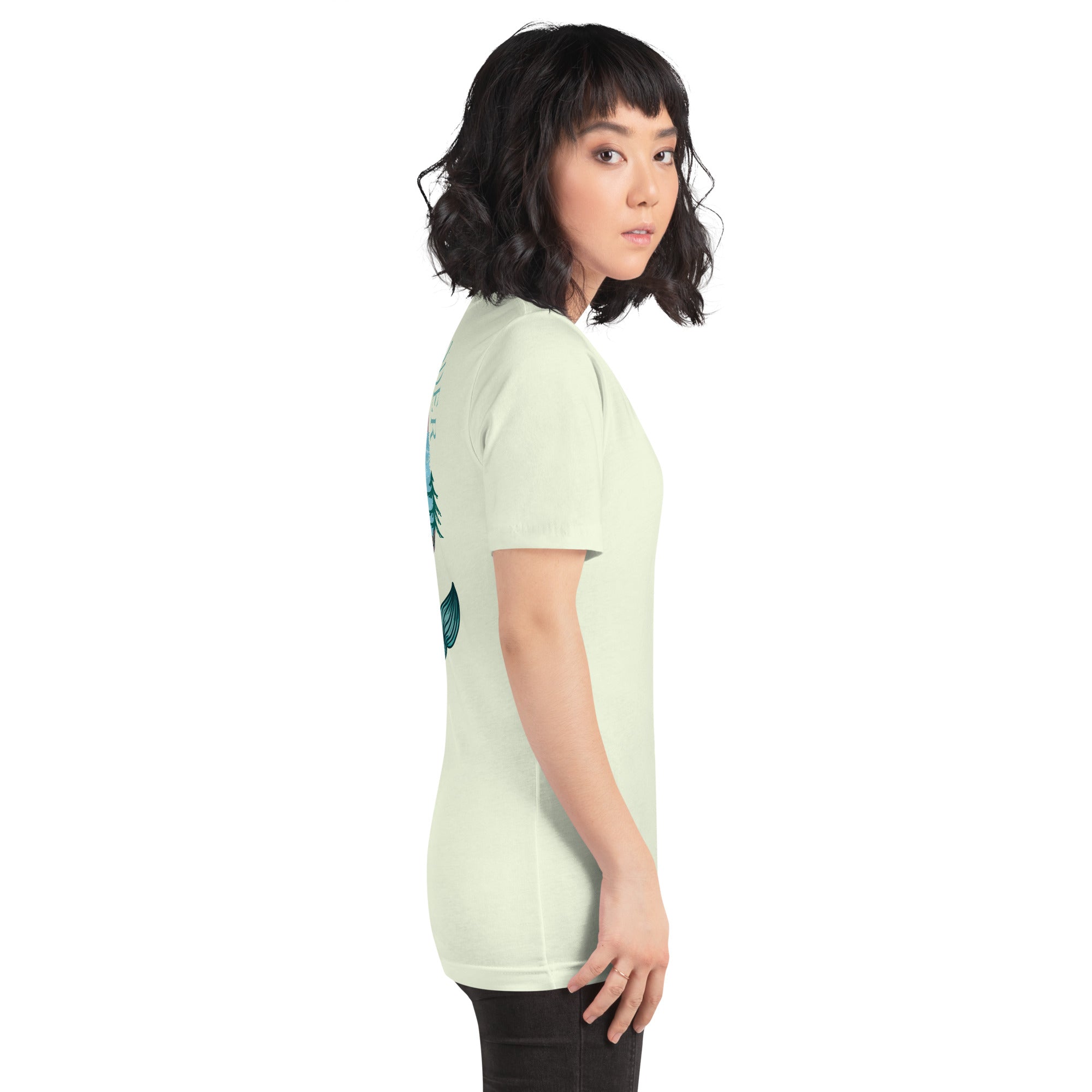 Design of Coastlander Mermaid Design - Unisex t-shirt , the colour is