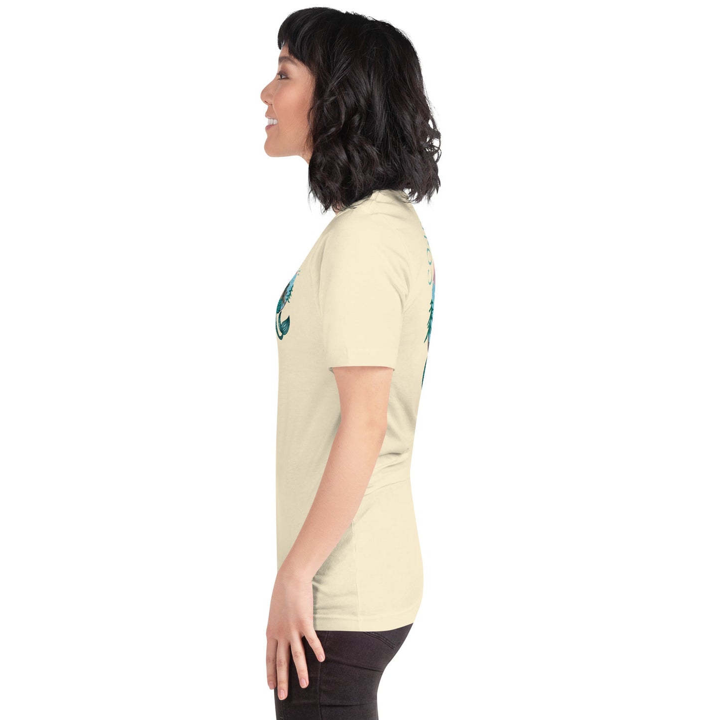 Design of Coastlander Mermaid Design - Unisex t-shirt , the colour is