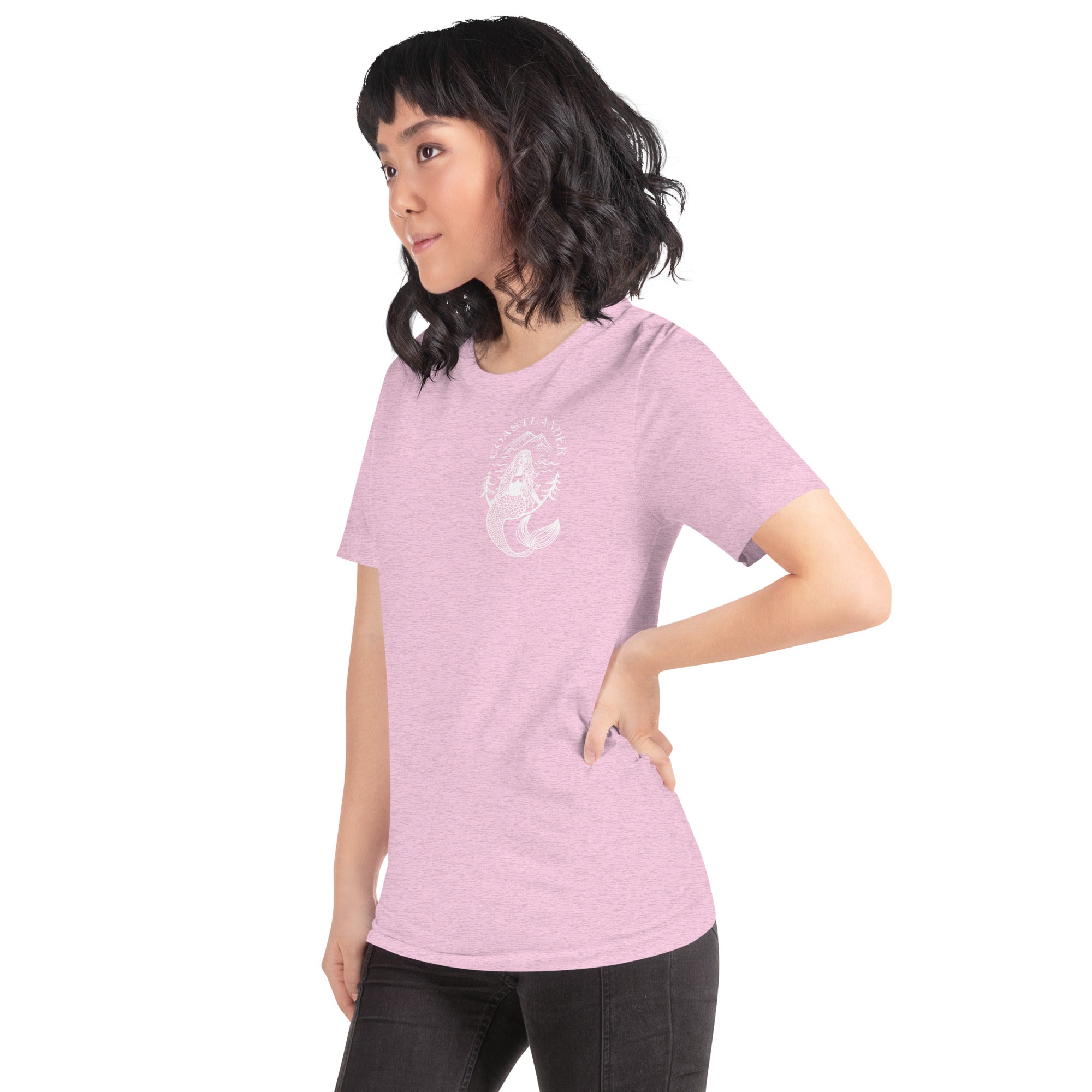 Design of Coastlander Mermaid Design - Unisex t-shirt , the colour is