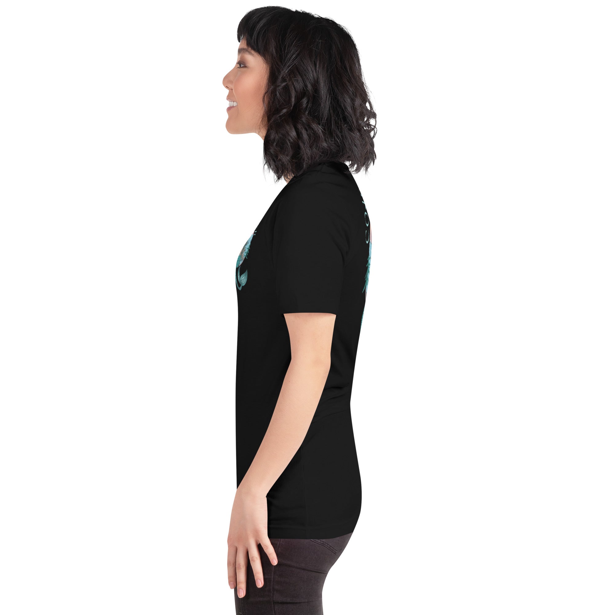 Design of Coastlander Mermaid Design - Unisex t-shirt , the colour is