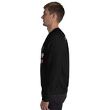 Design of Elbow UP Bear - Unisex Sweatshirt , the colour is