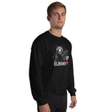 Design of Elbow UP Bear - Unisex Sweatshirt , the colour is