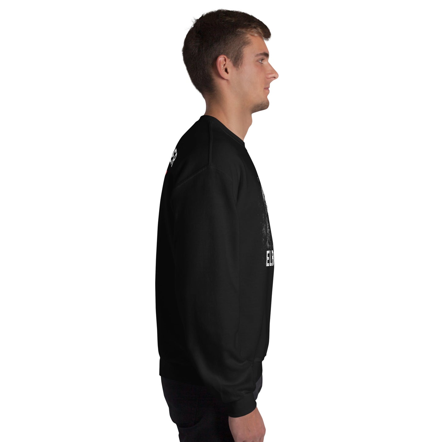 Design of Elbow UP Bear - Unisex Sweatshirt , the colour is