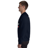 Design of Elbow UP Bear - Unisex Sweatshirt , the colour is